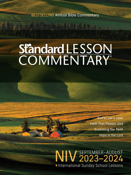Title details for NIV Standard Lesson Commentary 2023-2024 by Standard Publishing - Wait list